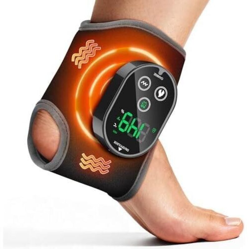Affordable Ankle Massager with Heat - 50% Off