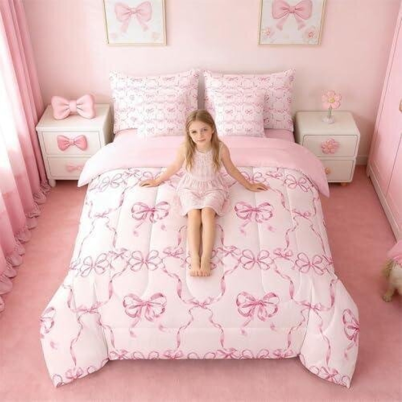 Princess Bow Bedding Set - 50% OFF, Elevate Your Child's Bedroom