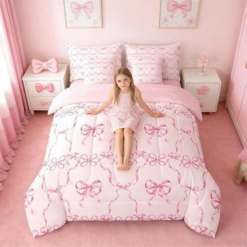 Princess Bow Bedding Set - 50% OFF, Elevate Your Child's Bedroom