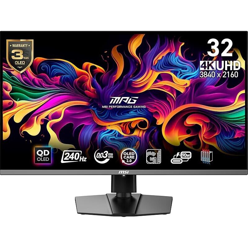 Top-tier 32-inch 4K UHD OLED Gaming Monitor - Ultimate Viewing Experience