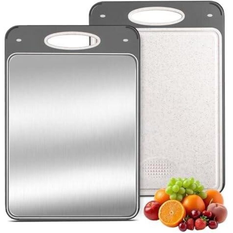 Katuchef Titanium Double-Sided Cutting Board - 66% OFF