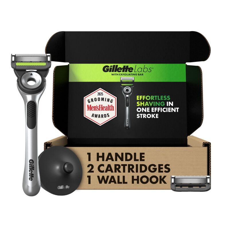 Gillette Labs Razor Set with Exfoliating Bar