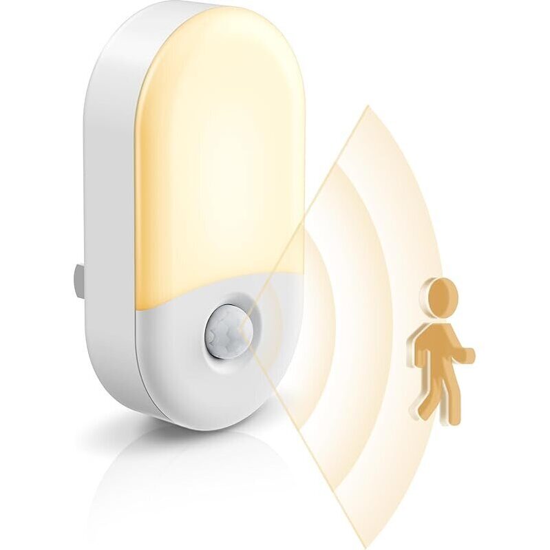 2-Pack LOHAS LED Motion Sensor Night Light - Brightness Control