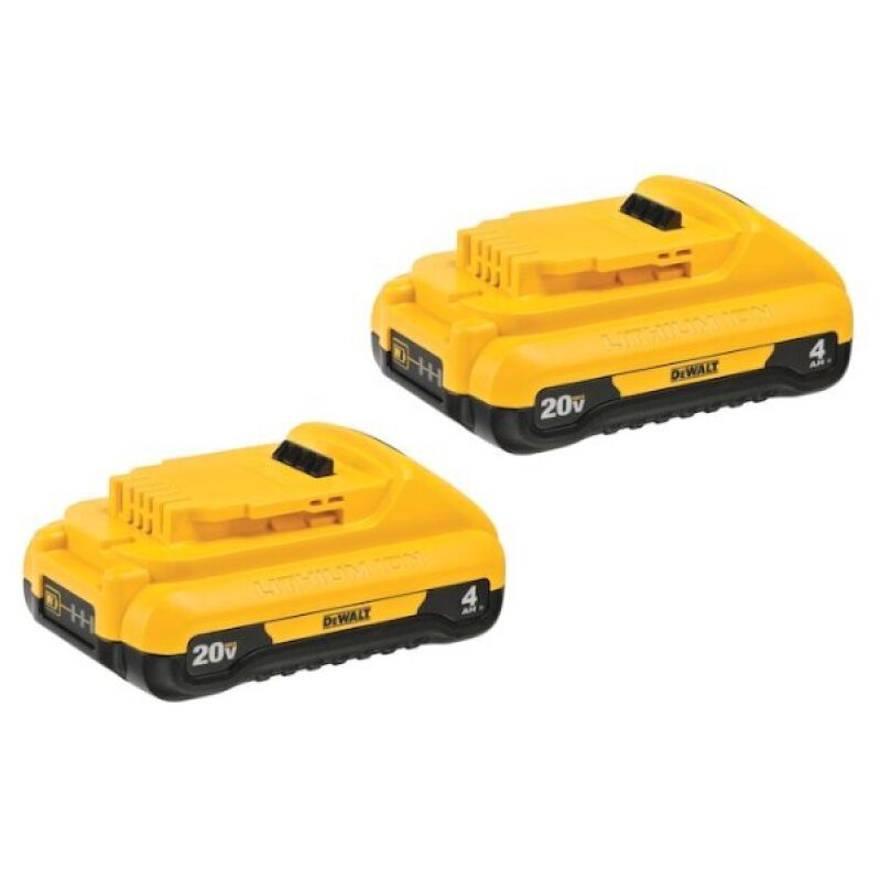 Dewalt 20-V 2-pack Lithium-Ion Batteries for $79 - Best Deal!