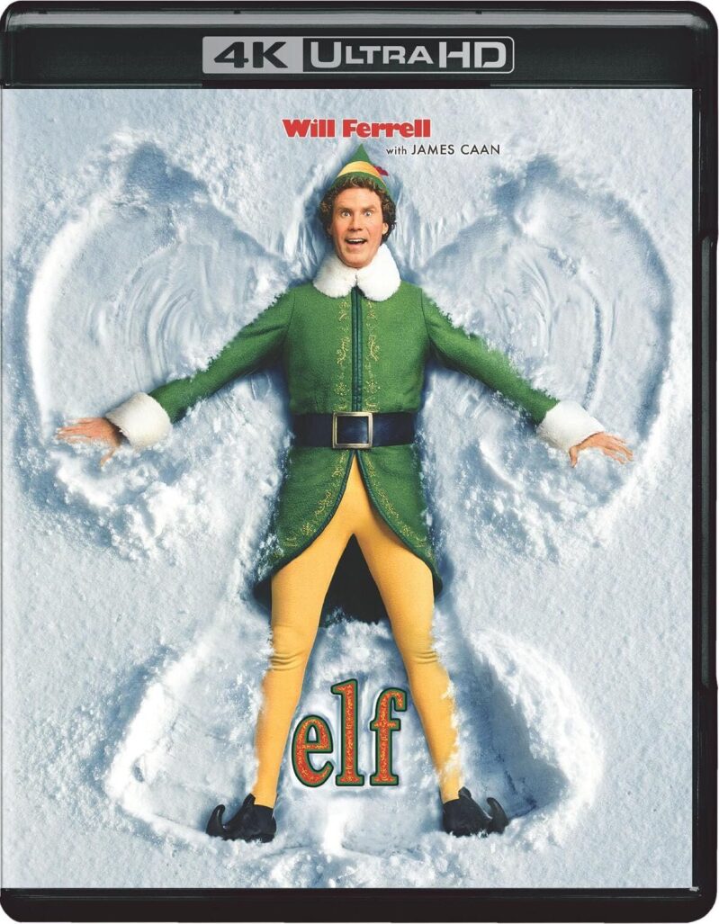 Elf 4K UHD + Blu-Ray + Digital - Must-Have Holiday Movie