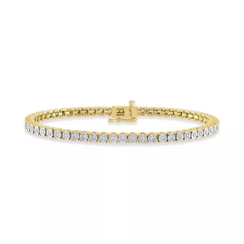 Macy's Diamond Tennis Bracelet - 1 ct. t.w. in Sterling Silver