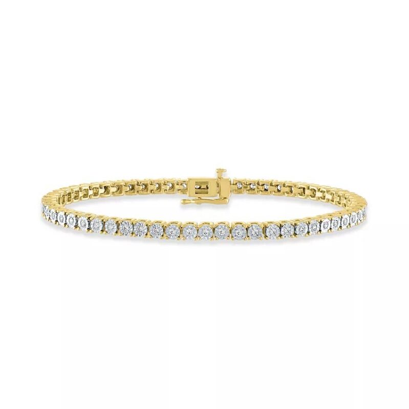 Macy's Diamond Tennis Bracelet - 1 ct. t.w. in Sterling Silver