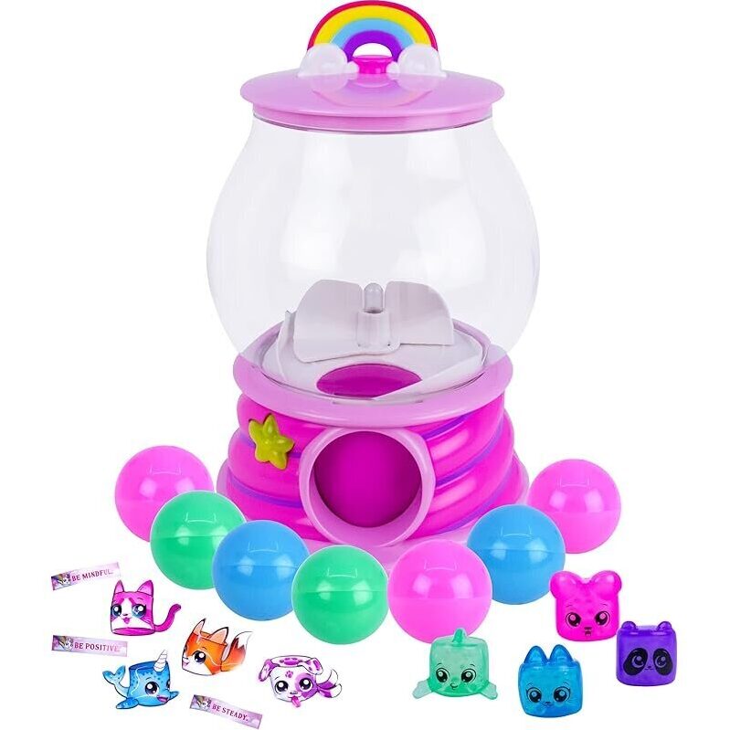 Gumball Magic Machine with 7 Gumballs - Interactive Toy for Kids