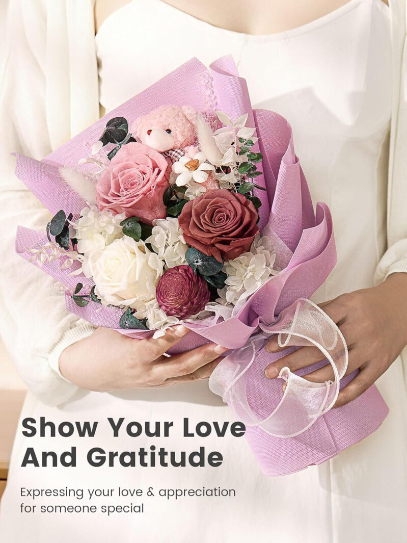 Eternal Flower Bouquet - Discounted to $22.76 with Prime Shipping