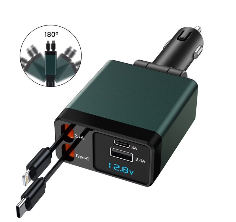 NEXPOW 150W 4-in-1 Car Charger: Affordable and Efficient