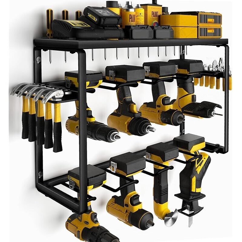 Efficient 3-Layer Power Tool Organizer - Perfect for Heavy Duty Storage