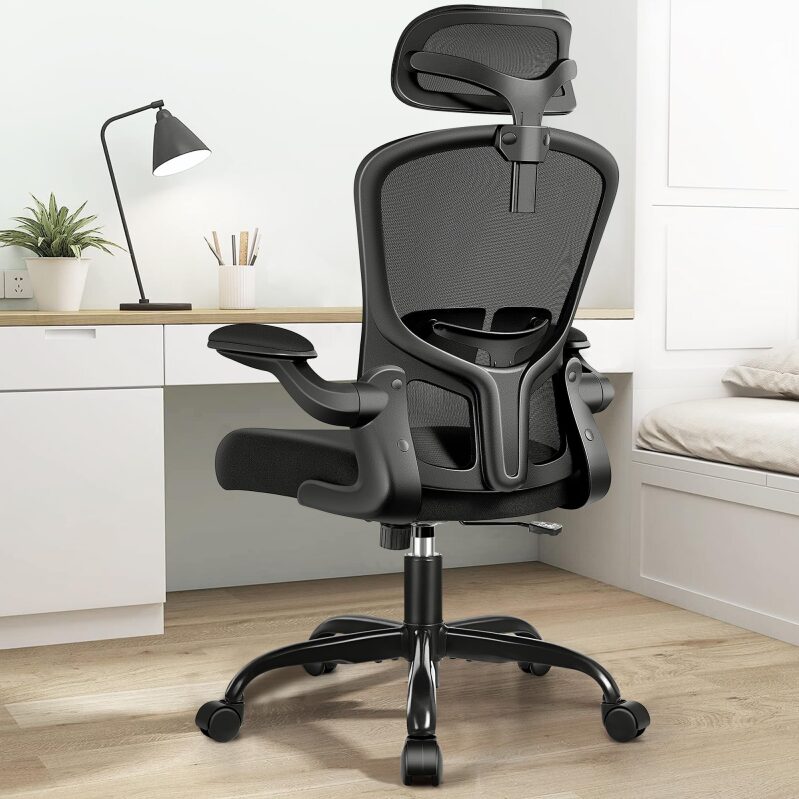 FelixKing Ergonomic Office Chair - Home Office Chair with Headrest