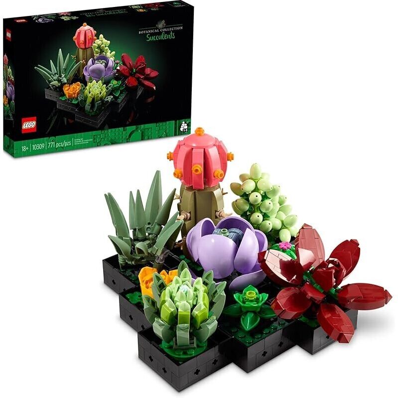 LEGO Icons Succulents 10309 Building Set - 771 Pieces