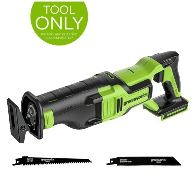 Greenworks 24V Brushless Reciprocating Saw - Tool Only - Save $80 at Walmart