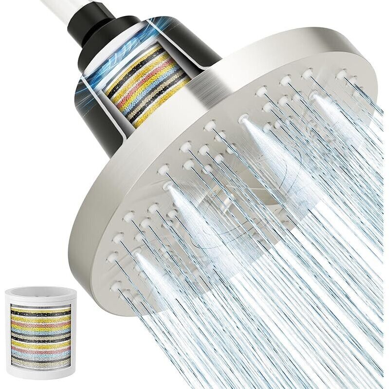 Premium Filtered Shower Head for Spa-like Experience