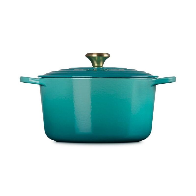 Le Creuset Enameled Cast Iron Dutch Oven, 6.5 Quart - Teal