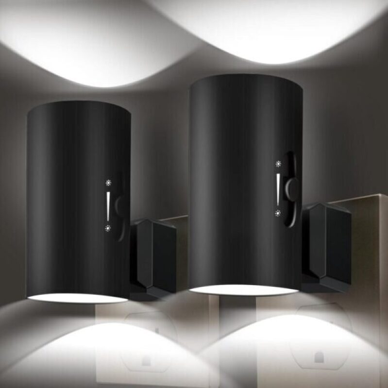 Plug-in LED Night Lights with Adjustable Brightness - 61% Off