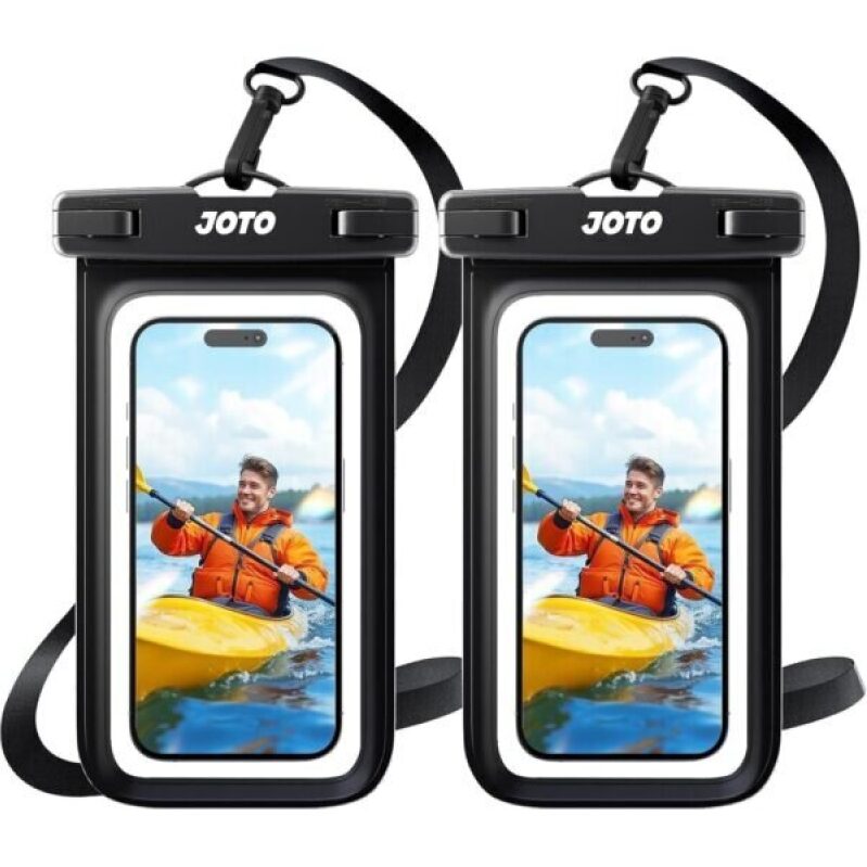 JOTO 2 Pack Waterproof Phone Pouch - Perfect for Outdoor Adventures