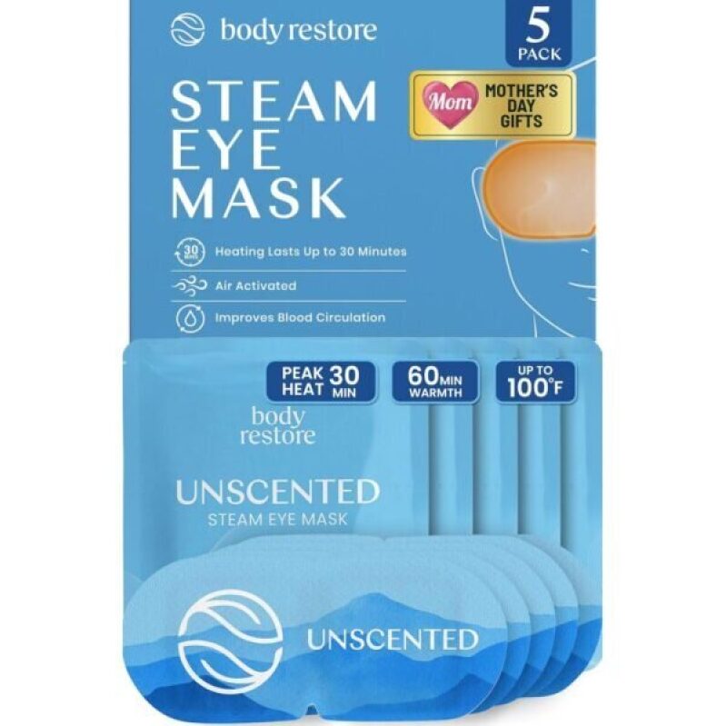Body Restore Heated Eye Mask for Dry Eyes 5 Pack - Mother's Day Gift
