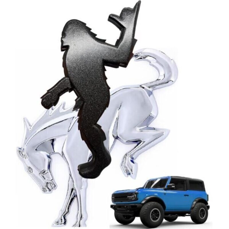 Universal Fit 3D Tailgate Emblem for Ford Bronco - Squatch Badge