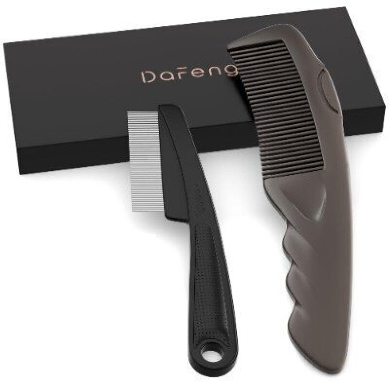 DaFeng Dandruff Comb Set - 2-Piece Deal
