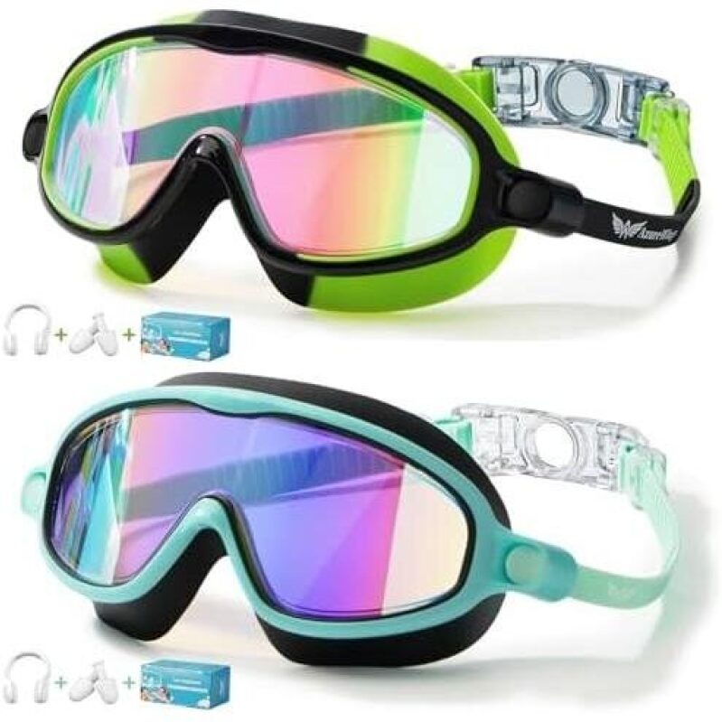 Affordable Anti-Fog Swimming Goggles for Kids - 68% Off