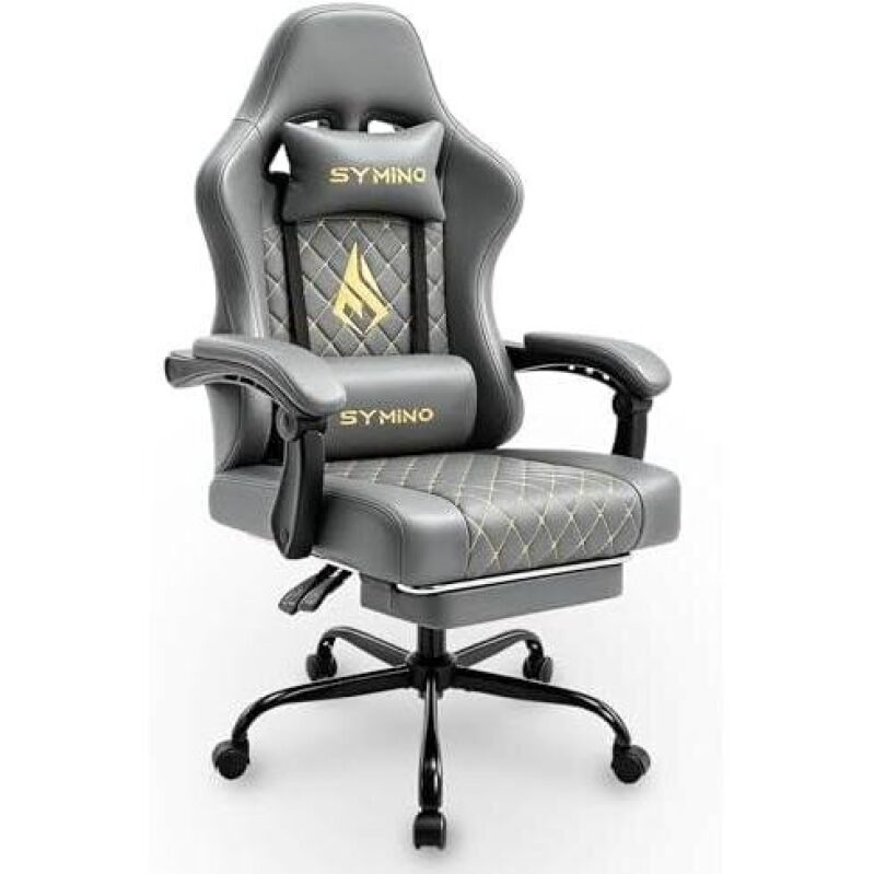SYMINO Gaming Chair with Pedal - 40% Discount