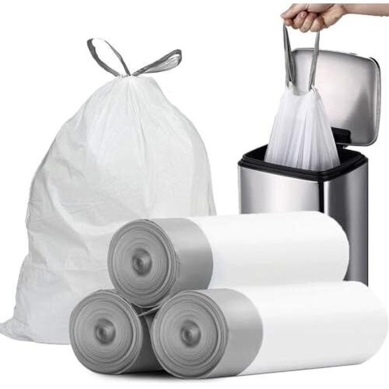 50% Off 4-Gallon Trash Bags - 57 Count Bulk Pack