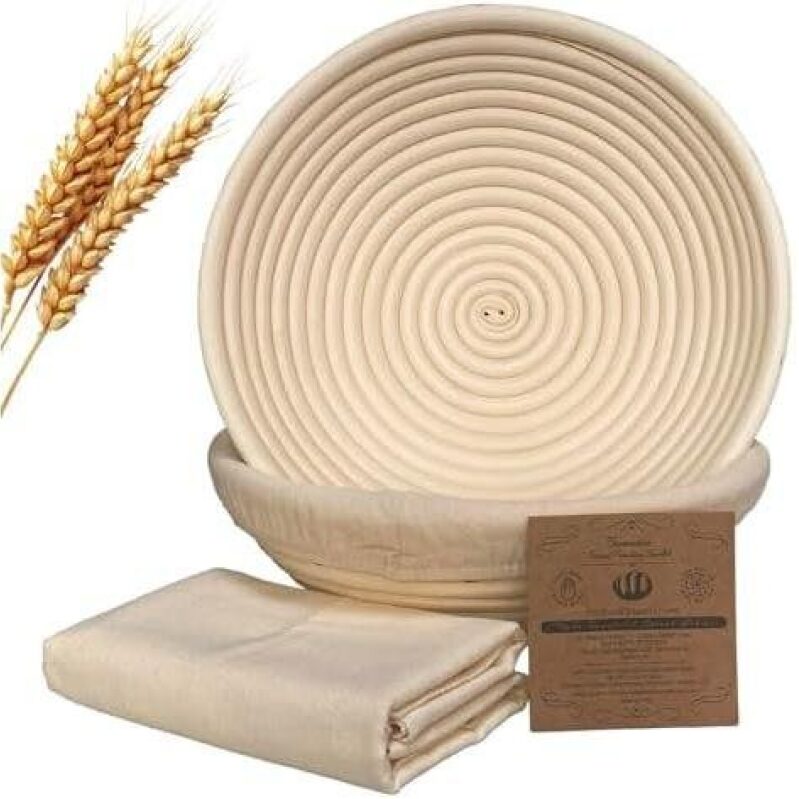 9.8 Inch Bread Proofing Basket with Cloth - 50% OFF