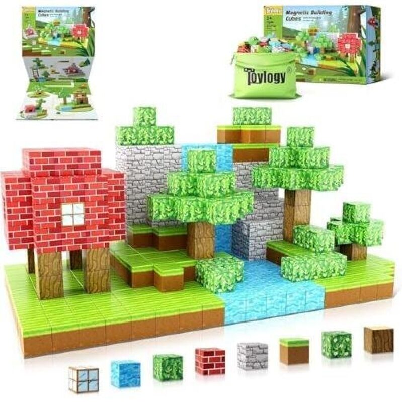 Magnetic Building Cubes Set - 48 Pieces - Ultimate Creative Play