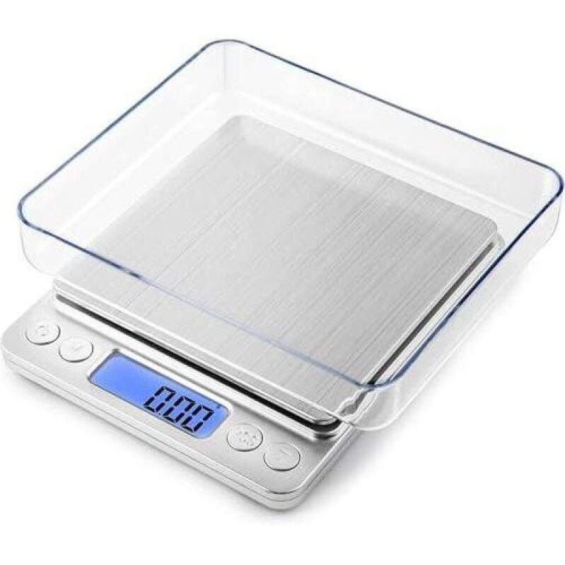 High Precision Portable Digital Scale with LCD Screen - 46% OFF