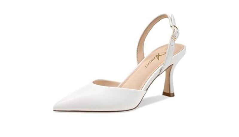 Elegant White Kitten Heels for Women - Perfect for Any Occasion