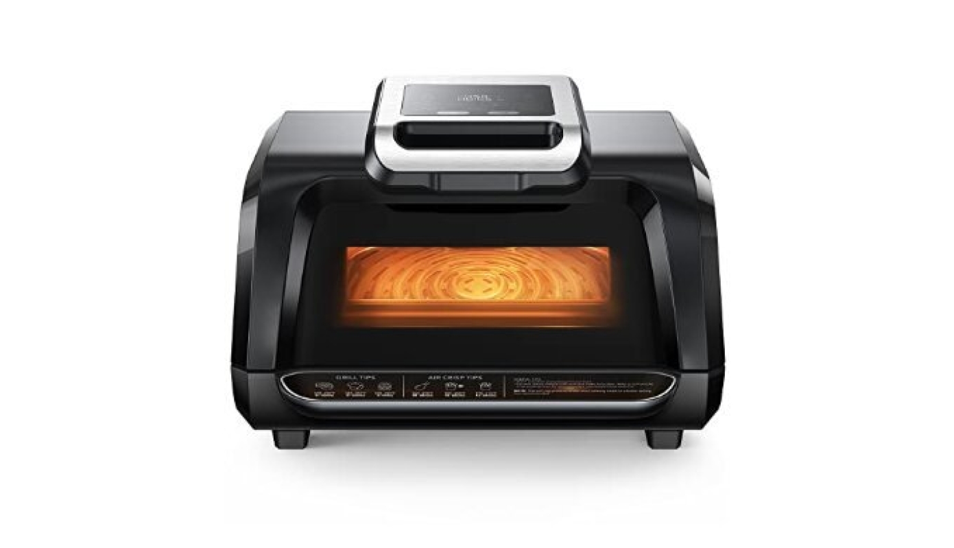 7-in-1 Air Fryer Indoor Smokeless Grill - 1750W Electric Air Grill Combo