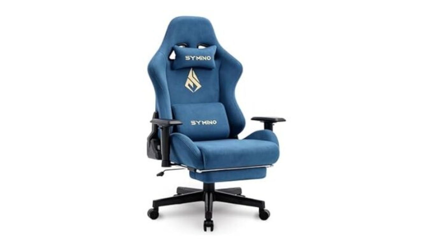 Comfort Meets Performance: SYMINO Gaming Chair with Footrest