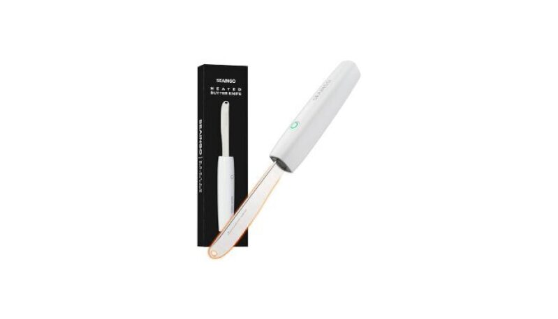 Rechargeable Electric Butter Knife - Efficiently Soften Butter in Seconds