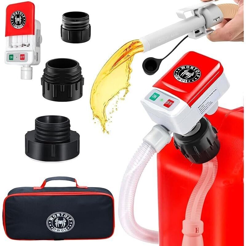 Efficient Gasoline Transfer Pump with Auto-Stop - Wontolf