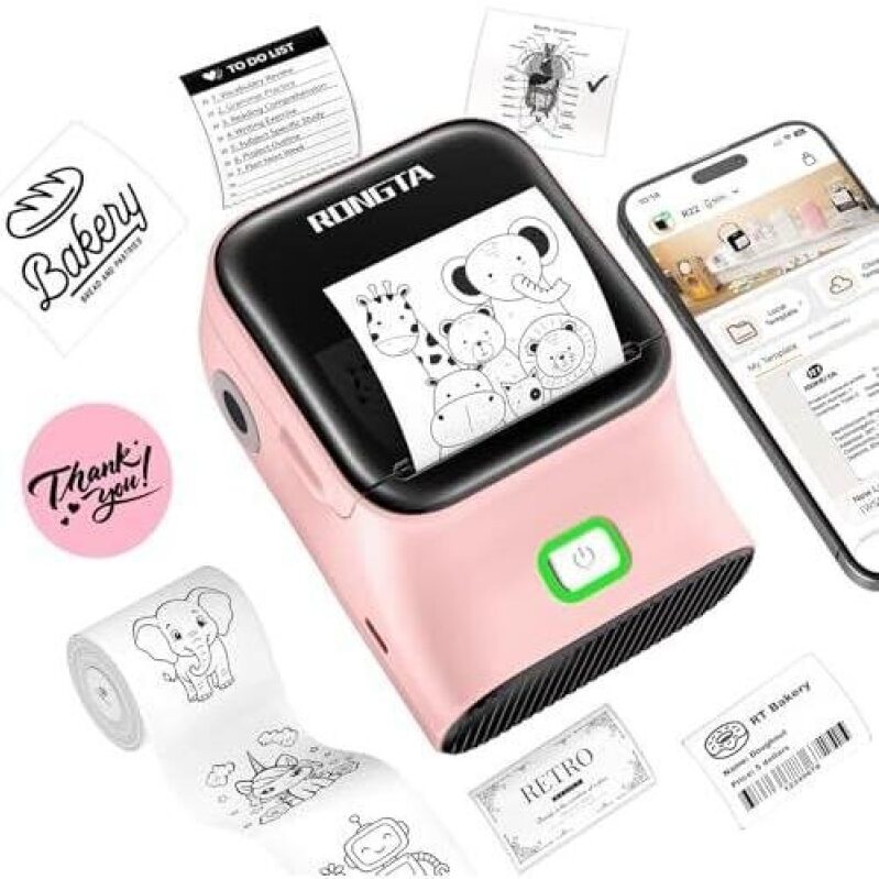 RONGTA Bluetooth Thermal Label Printer on Sale - 50% OFF