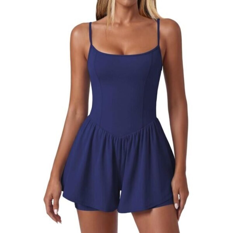 Ekouaer Women's Sleeveless Summer Romper - 62% Off