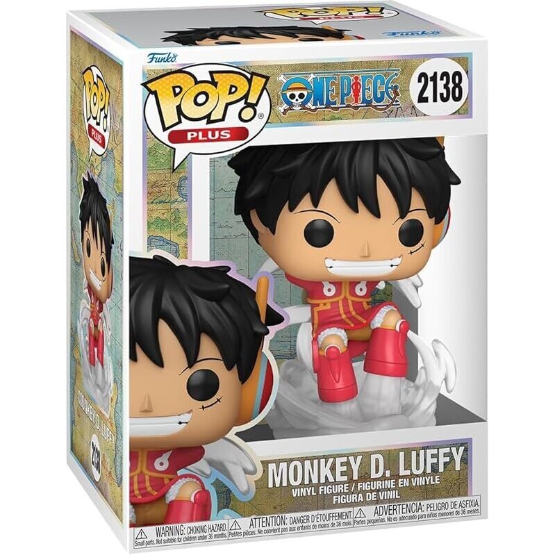 Funko Pop! Plus: One Piece Monkey D. Luffy Egg Arc Vinyl Figure - Unbeatable Deal!