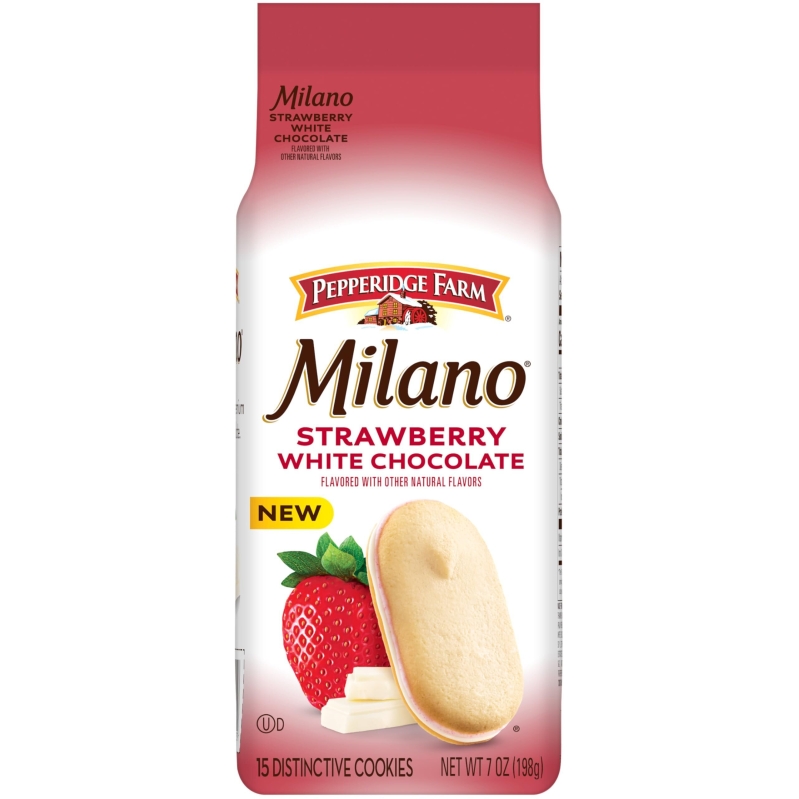 Pepperidge Farm Milano White Chocolate Strawberry Cookies - 2pk 7oz