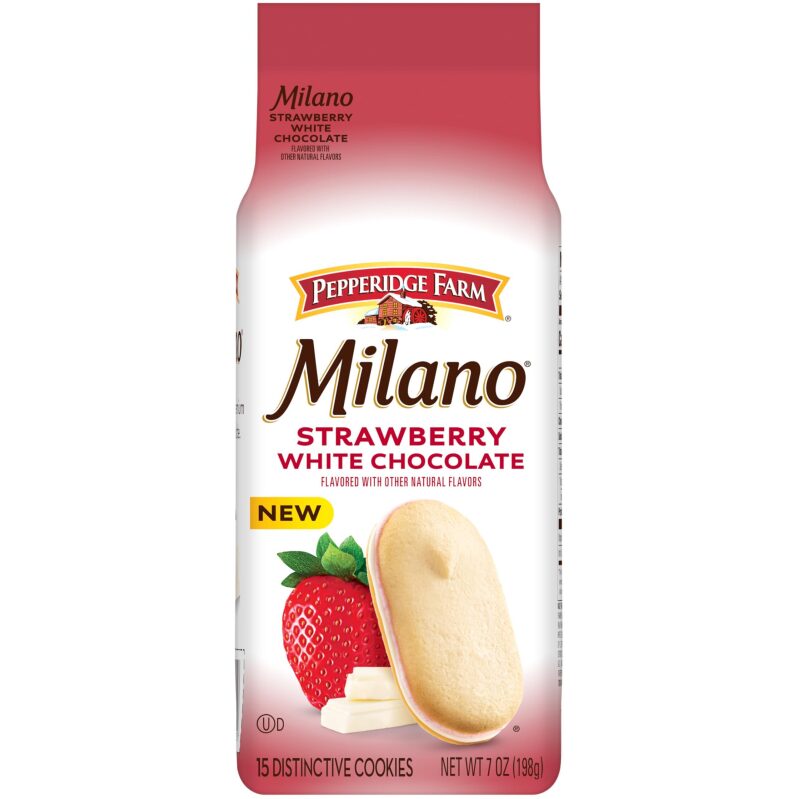 Pepperidge Farm Milano White Chocolate Strawberry Cookies - 2pk 7oz