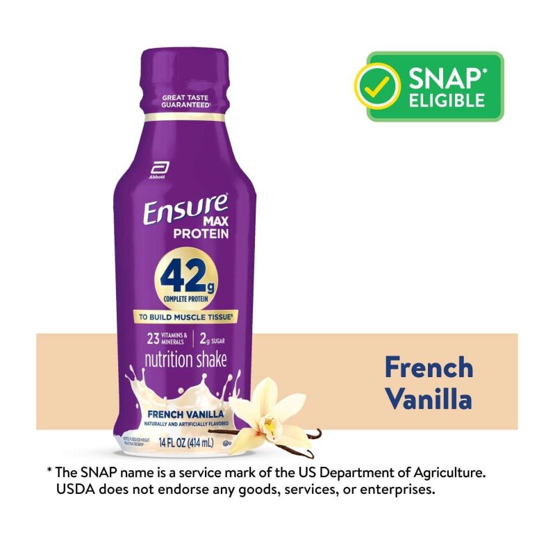 Ensure MAX Protein French Vanilla - High-Protein Nutrition Shake