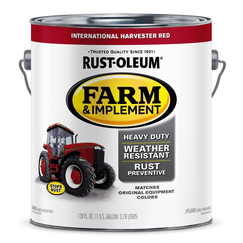 Heavy-Duty Farm & Implement Enamel Paint - Rust-Oleum