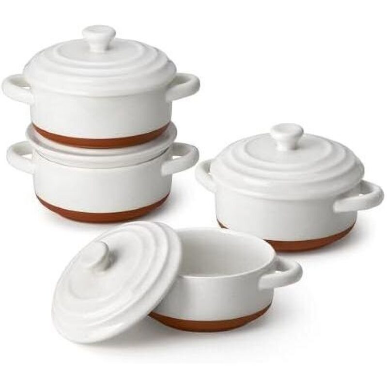 Affordable Mini Ceramic Baking Sets - 4 Pieces