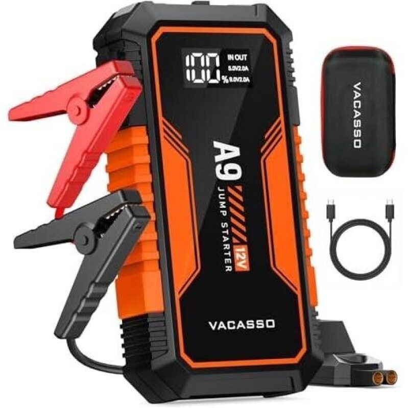 Portable Car Jump Starter 50% OFF - Reliable Car Battery Booster