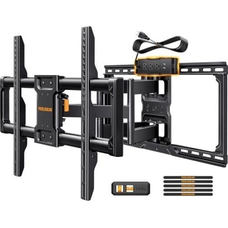 55% OFF Full-Motion TV Wall Mount with 4 USB Ports