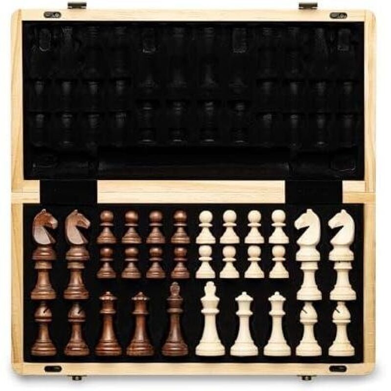 Magnetic Chess Set with Folding Board - 50% Discount