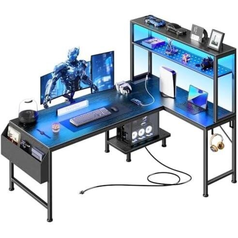 Elevate Your Gaming Setup with Our LED Gaming Desk - 49% OFF!