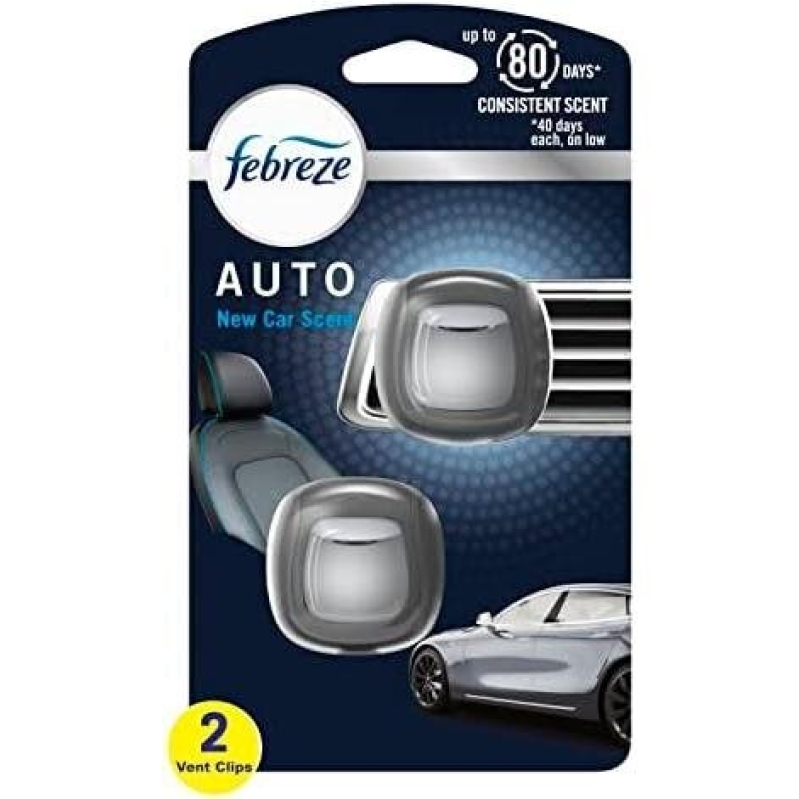 Febreze Auto New Car Scent Vent Clips - 58% Off