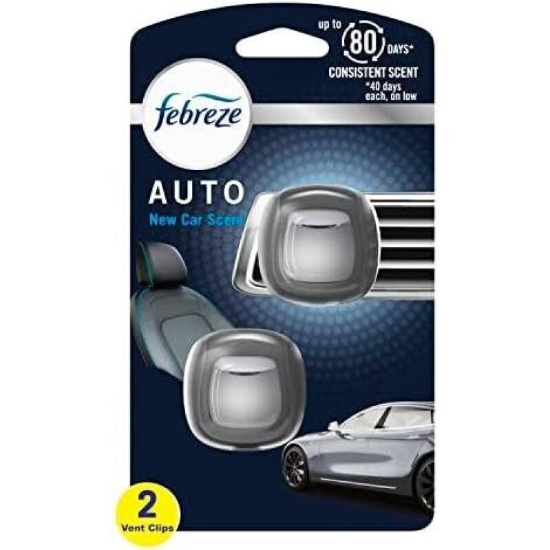 Febreze Auto New Car Scent Vent Clips - 58% Off